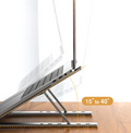 Support Laptop Aluminium Réglable et Pliable